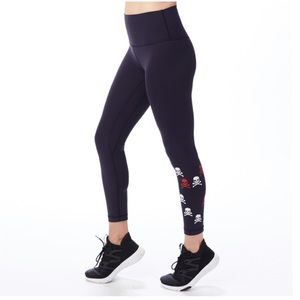 lululemon Soulcycle Multi Skull Align Pant